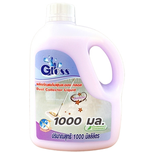 GLOSS น้ำยาดันฝุ่น เก็บฝุ่นละออง เคลือบเงาพื้น เหมาะสำหรับทุกพื้นผิว