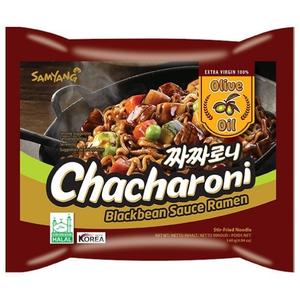 Samyang จาจังมยอนแบบแห้งซอสถั่วดำผสมน้ำมันมะกอก