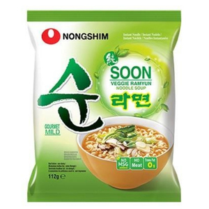Nongshim Soon Veggie Ramyun ราเมนรสผัก