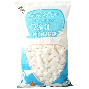 มาร์ชเมลโลว์​สี​ขาว สูตรหวาน​น้อย​ 0%