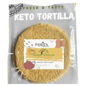 PAMITA แป้งตอร์ติญ่าสูตรคีโต ทำพิซซ่าได้