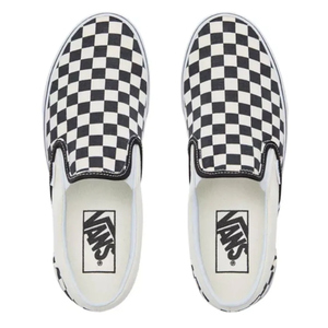 รองเท้าสเก็ตบอร์ด VANS Slip-On (Classic) Checkerboard Black/Off White Check