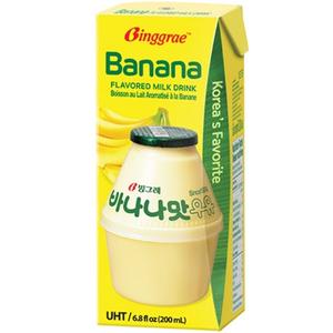 Binggrae นมพร่องมันเนยกลิ่นกล้วย