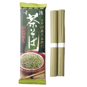 Nissin เส้นโซบะแห้ง สูตรผสมชาเขียว ตรานิสชิน