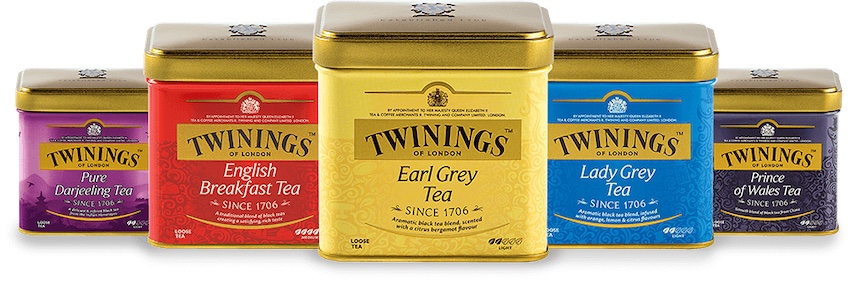 รสชาติชาทไวนิงส์ (Twinings) ยอดนิยม