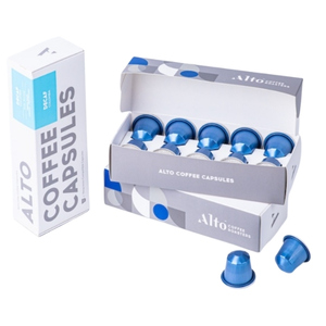 Alto Coffee Decaf Instant Coffee กาแฟแคปซูล ดีแคฟ สำหรับเครื่อง Nespresso ตรา อัลโต