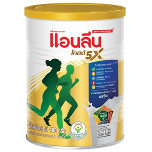 Anlene Gold 5 นมผงไขมันต่ำ แคลเซียมสูงแบบชง รสจืด