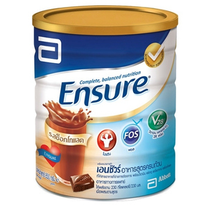 Ensure อาหารสูตรครบถ้วน รสช็อกโกแลต