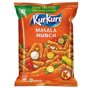 Kurkure Masala Munch ขนมข้าวโพดอบกรอบ รสมัสซาลา
