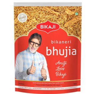 Bikaneri Bhujia ขนมขบเคี้ยวบูเยีย มันฝรั่งเส้นทอดกรอบ รสเผ็ด
