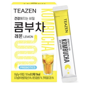 TEAZEN KOMBUCHA คอมบุชา ชาหมักเกาหลี ชาจองกุก