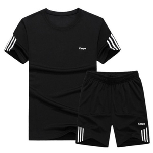 Caspa ชุดออกกำลังกาย เซ็ตเสื้อ กีฬาผู้ชาย