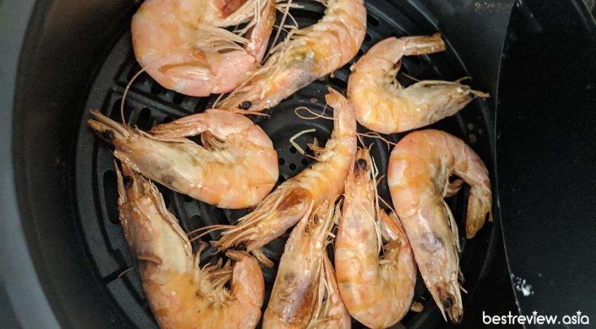 กุ้งอบ TEFAL หม้อทอดไร้น้ำมัน 