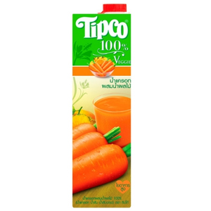 TIPCO น้ำแครอทผสมน้ำผลไม้ 100% ตราทิปโก้