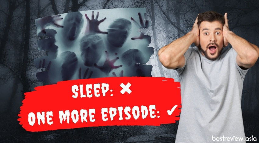 Sleep: ✖ One more episode: ✔นอน: ไม่ ตอนต่อไป: ใช่