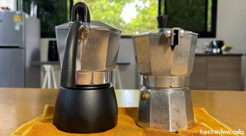 รีวิว โครงสร้างที่แข็งแรงทนทาน ของ Moka Pot Bialetti Brikka 2020