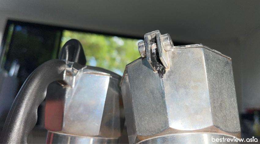 รีวิว โครงสร้างที่แข็งแรงทนทาน ของ Moka Pot Bialetti Brikka 2020
