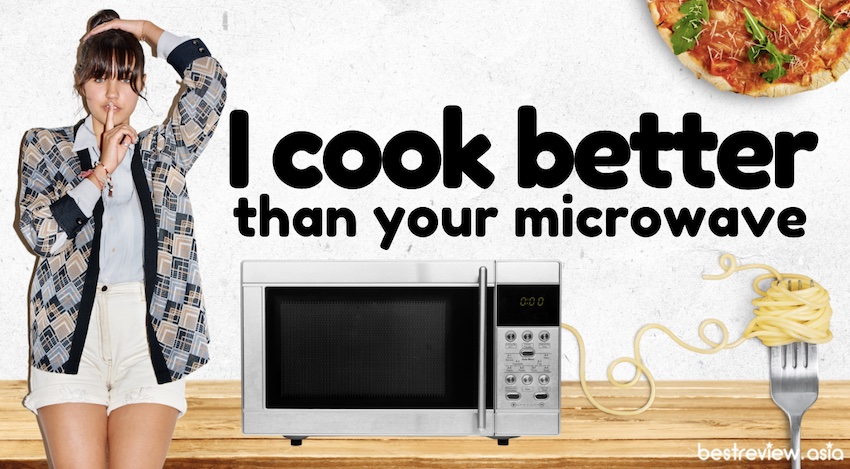 I cook better than your microwave ฉันทำอาหารเก่งกว่าไมโครเวฟอีกนะจะบอกให้