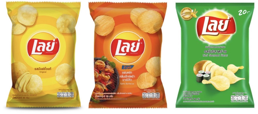 เลย์ (Lay’s) รสยอดนิยมในไทย