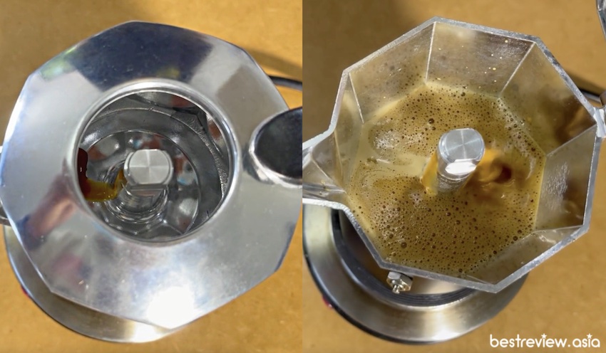 รีวิว หม้อต้มกาแฟ Moka Pot Bialetti Brikka 2020