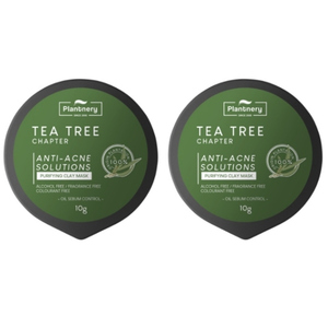 Plantnery Purifying Clay Mask Tea Tree โคลนมาสก์หน้า สูตรช่วยลดสิว
