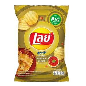 Lay&rsquo;s เลย์ ร็อค รสหมึกย่างฮอตชิลลี่