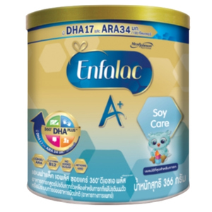 Enfalac A+ Soy Care นมผงจากโปรตีนถั่วเหลืองสำหรับเด็ก