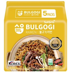 Samyang Bulgogi Ramen บูลโกกิราเมง
