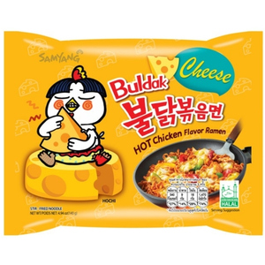 Samyang Buldak Hot Chicken Cheese Ramen รสชีสสูตรไก่เผ็ด