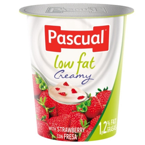 Pascual พาสควาล โยเกิร์ตไขมันต่ำรสสตรอเบอร์รี่