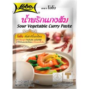 Lobo พริกแกงส้ม ตราโลโบ ขนาด 50 กรัม