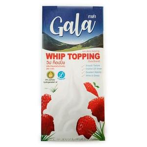 Gala whip topping กาล่า ครีมเทียมชนิดวิปปิ้งครีม