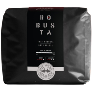 HILLKOFF : Ratika Robusta French Roast เมล็ดกาแฟโรบัสต้าคั่วเข้ม