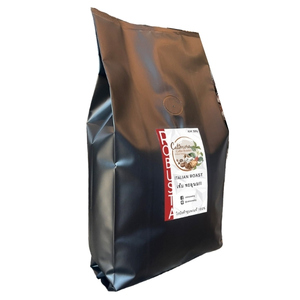 Catimore เมล็ดกาแฟโรบัสต้าชุมพรแท้ 100% เข้มทะลุนม Italian Roast