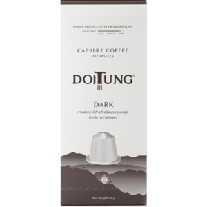 DoiTung Coffee Capsule - Dark Roasted 100% Arabica กาแฟแคปซูล คั่วเข้ม