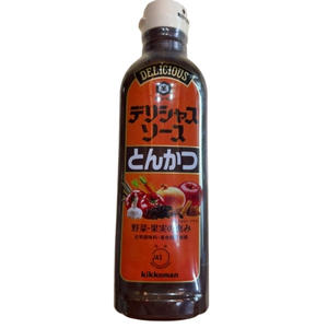Kikkoman Delicious sauce ซอสทงคัทสึ นำเข้าจากญี่ปุ่น