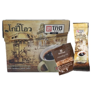 โกปี๊โอว กาแฟดำโบราณ มีซองน้ำตาลแยก