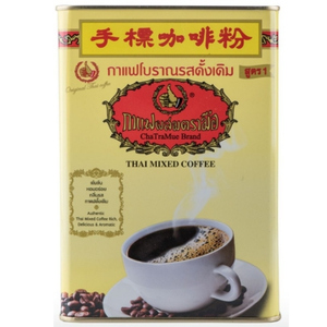ชาตรามือ กาแฟโบราณ แบบกระป๋องเหล็กสไตล์คลาสสิค