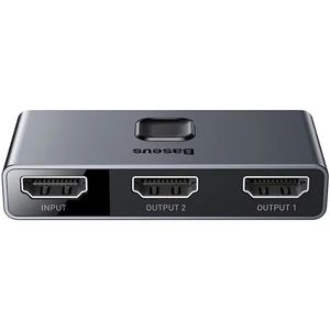 Baseus Matrix HDMI Splitter (2in1 หรือ 1in2) กล่องแยกสัญญาณ แบบ 2 ทาง