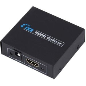 HDMI Splitter In 1 Out 2 ราคาประหยัด ออกพร้อมกัน 2 จอ