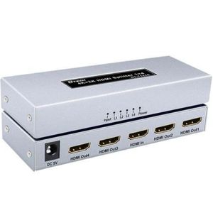 Dtech HDMI Splitter กล่องแยกสัญญาณภาพ เข้า 1 ออก 4 รุ่น VD041A
