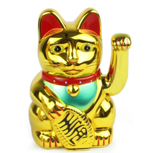 Telecorsa แมวกวัก นำโชค (คละสี) รุ่น LuckyCat00F-Aek