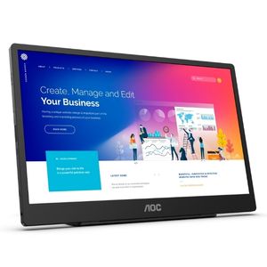 AOC Monitor 16T2 15.6 inch IPS จอมอนิเตอร์พกพา