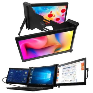 OFIYAA P2 Triple Screen Laptop จอพกพา จอแสดงผลคู่ 11.6 นิ้ว FHD IPS