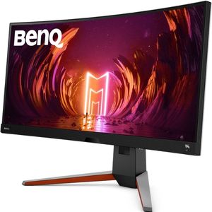 BenQ Mobiuz EX3415R จอคอมเล่นเกมแบบโค้ง 34 นิ้ว 1ms 144Hz Ultrawide