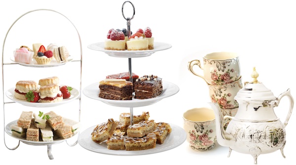 ชั้นวางขนมสำหรับ Afternoon tea