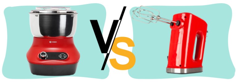 เครื่องนวดแป้ง VS เครื่องผสมอาหาร