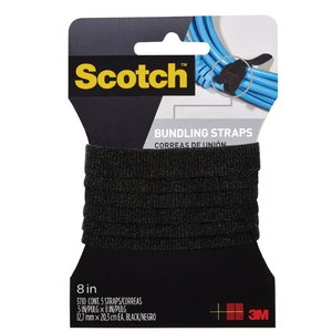 Scotch™ Bunding Straps Black ที่รัดสายไฟสำหรับอุปกรณ์ไฟฟ้า รุ่น Rf8010