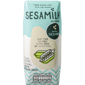 Sesamilk Original White sesame milk (Unsweetened) 200 ml.