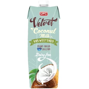 UFC Velvet Coconut Milk Unsweetened 1000 ml.